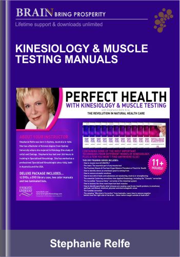 Kinesiology & Muscle Testing Manuals - Stephanie Relfe