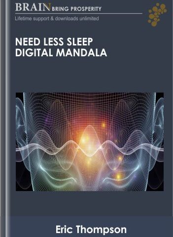 Need Less Sleep Digital Mandala – Eric Thompson