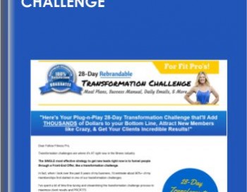 28-Day Transformation Challenge – Alicia Streger