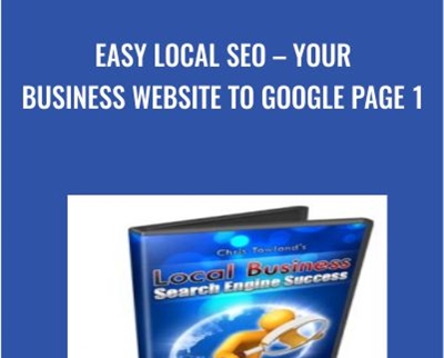 Easy Local SEO E28093 Your Business Website To Google Page 1 - eBokly - Library of new courses!