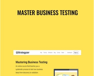 Master Business Testing - Dr. Alex Osterwalder