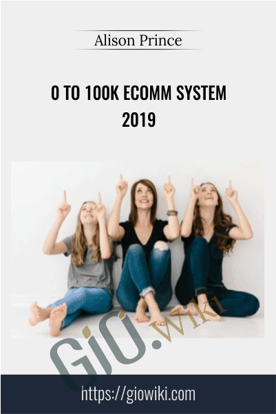 Alison Prince E28093 0 to 100k Ecomm System 2019 - eBokly - Library of new courses!