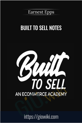 Built to Sell Notes - eBokly - Library of new courses!
