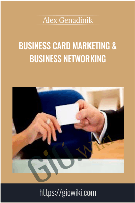Business card marketing business networking - eBokly - Library of new courses!
