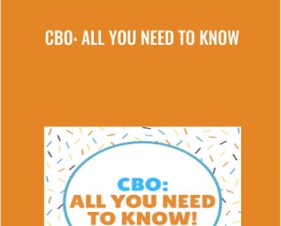 CBO - All You Need To Know by Andrew Foxwell