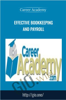 Career Academy E28093 Effective Bookkeeping and Payroll - eBokly - Library of new courses!