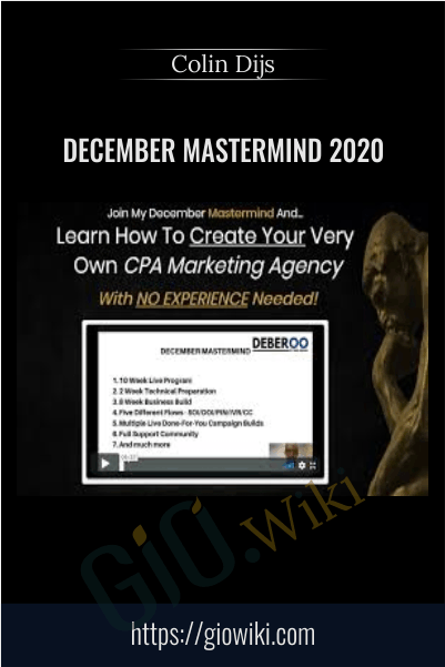 Colin Dijs E28093 December Mastermind 2020 - eBokly - Library of new courses!