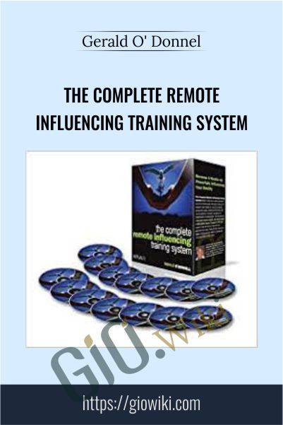 Gerald O Donnel The Complete Remote Influencing Training System - eBokly - Library of new courses!