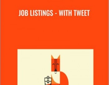 Job Listings – With Tweet by Andrew Foxwell