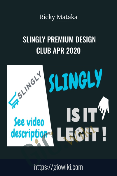 Ricky Mataka E28093 Slingly Premium Design Club Apr 2020 - eBokly - Library of new courses!