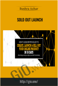Sold Out Launch E28093 Bushra Azhar - eBokly - Library of new courses!