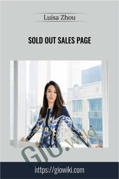 Sold Out Sales Page by Luisa Zhou - eBokly - Library of new courses!