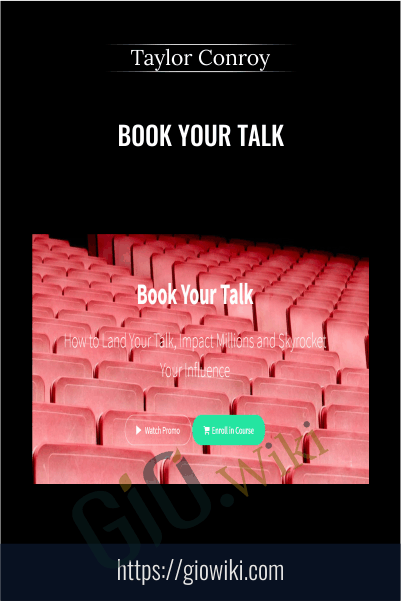 Taylor Conroy E28093 Book Your Talk - eBokly - Library of new courses!