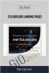 $10,000,000 Landing Pages – Tim Burd