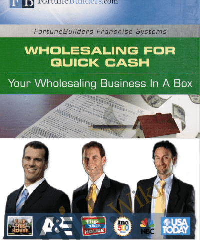 Wholesaling For Quick Cash – FortuneBuilders