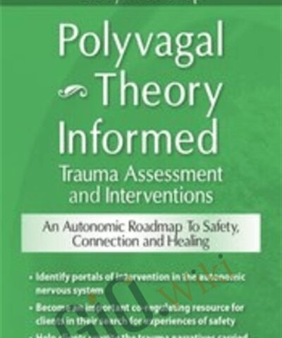 2-Day Workshop: Polyvagal Theory Informed Trauma Assessment And Interventions: An Autonomic Roadmap To Safety, Connection And Healing – Deborah Dana