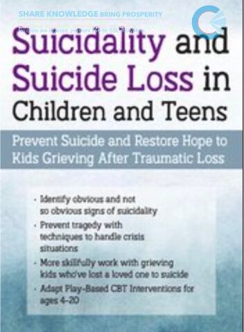 Suicidality And Suicide Loss In Children And Teens: Prevent Suicide And… – Leslie W. Baker &  Mary Ruth Cross