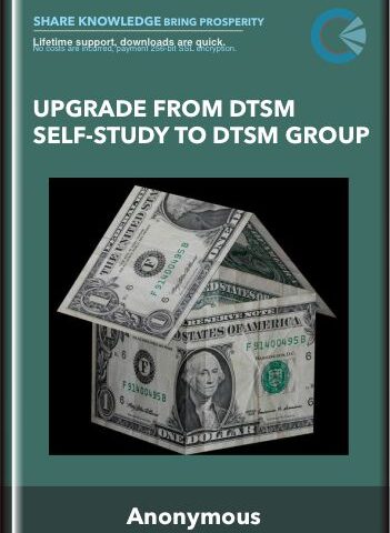 Upgrade From DTSM Self-Study To DTSM Group Course