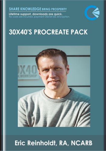 30X40's Procreate Pack - Eric Reinholdt, RA, NCARB