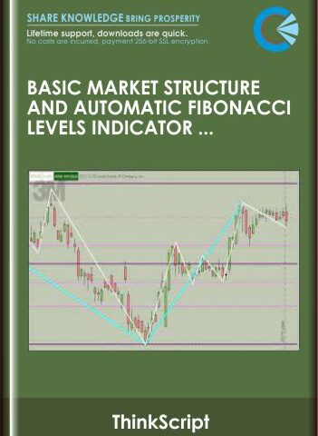Basic Market Structure And Automatic Fibonacci Levels Indicator ThinkorSwim TOS Script – ThinkScript