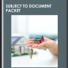 Subject To Document Packet - Kris Haskins