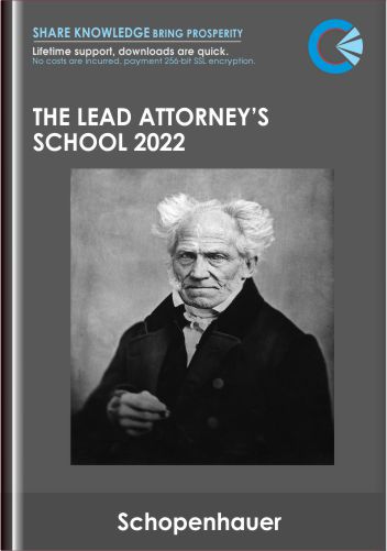 The Lead Attorney’s School 2022 - Schopenhauer