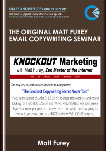 The Original Matt Furey Email Copywriting Seminar - Matt Furey