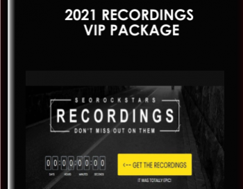 2021 Recordings VIP PACKAGE – SEORockstars