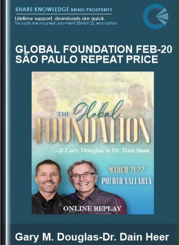 Global Foundation Feb-20 São Paulo Repeat Price – Gary M. Douglas & Dr. Dain Heer
