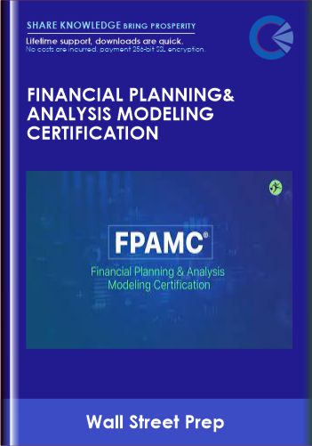 Financial Planning & Analysis Modeling Certification – Wall Street Pre