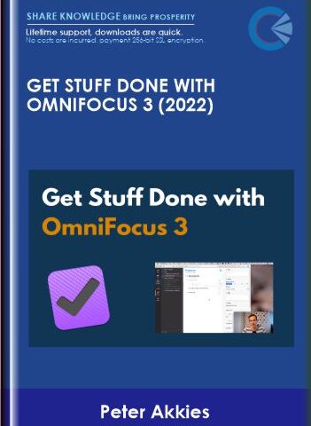 Get Stuff Done With OmniFocus 3 (2022) – Peter Akkies