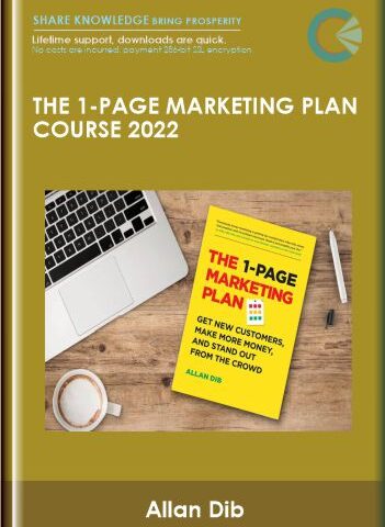 The 1-Page Marketing Plan Course 2022 – Allan Dib