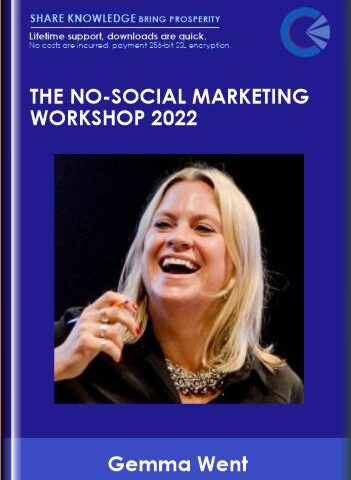 The No-Social Marketing Workshop 2022 – Gemma Went