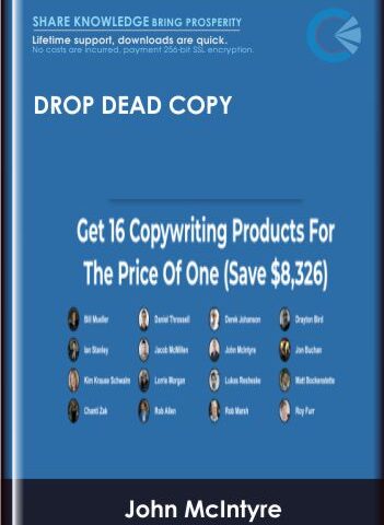 Drop Dead Copy – John McIntyre