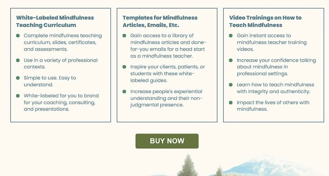 Mindfulness Teaching Resources - Sean Fargo