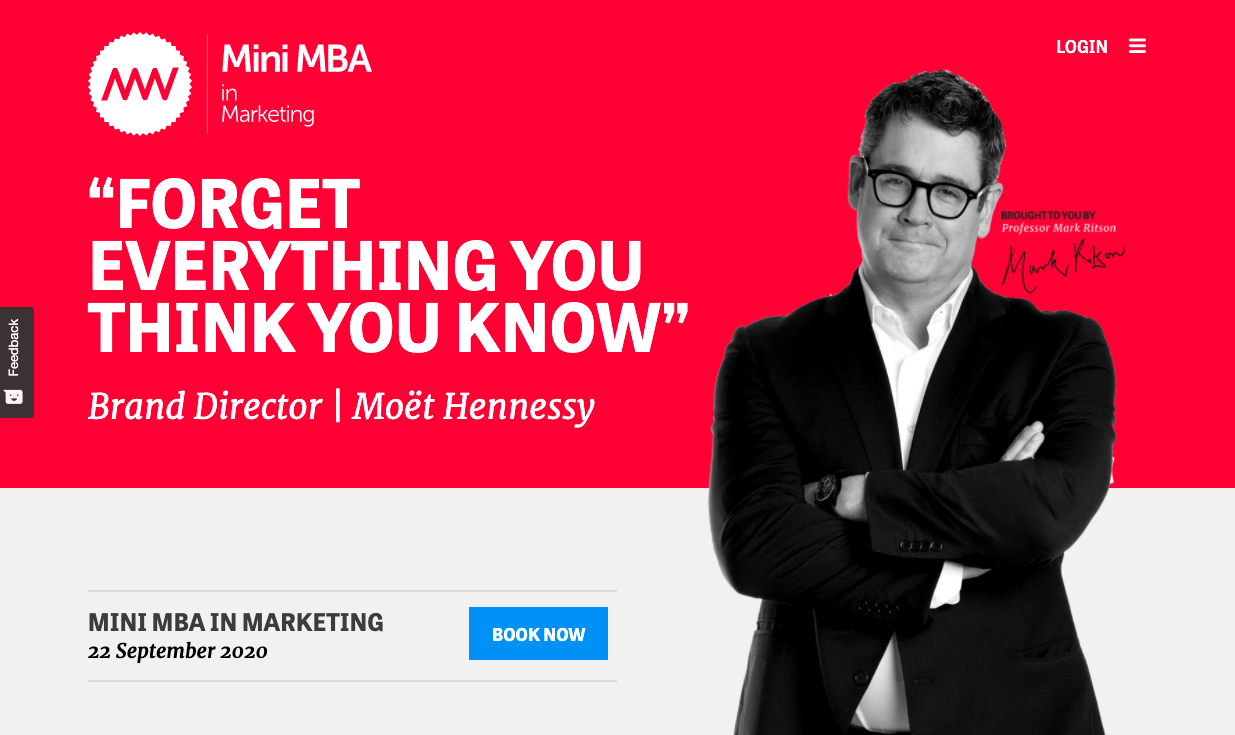 Mini MBA in Marketing - Mark Ritson 