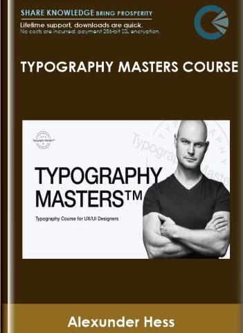 Typography Masters Course – Alexunder Hess