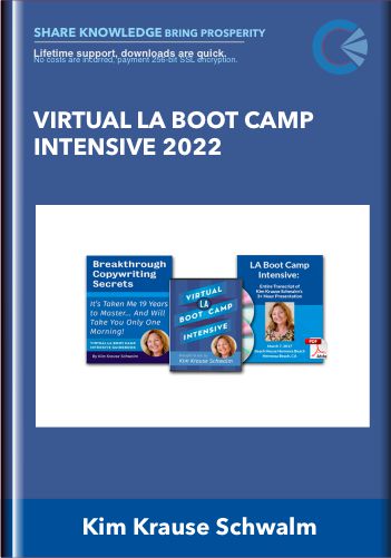 Virtual LA Boot Camp Intensive 2022 – Kim Krause Schwalm