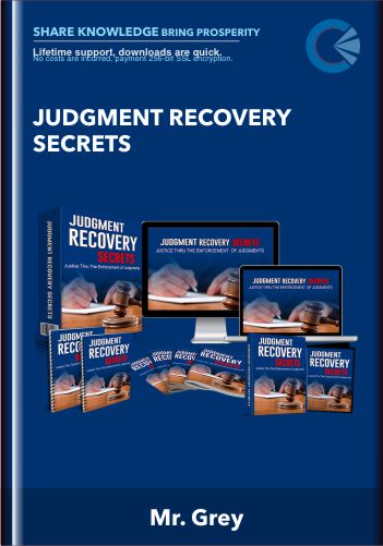 Judgment Recovery Secrets – Mr. Grey