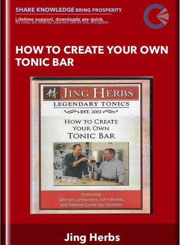 How To Create Your Own Tonic Bar – Jing Herbs