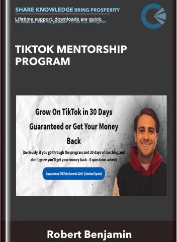TikTok Mentorship Program – Robert Benjamin