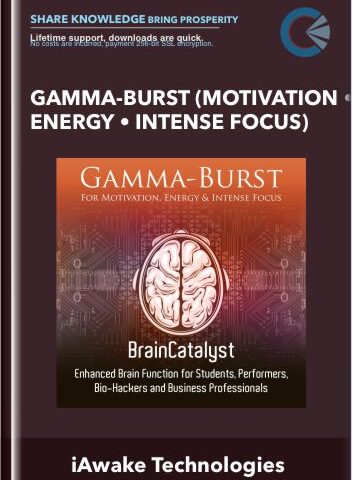 Gamma-Burst (Motivation • Energy • Intense Focus) – IAwake Technologies