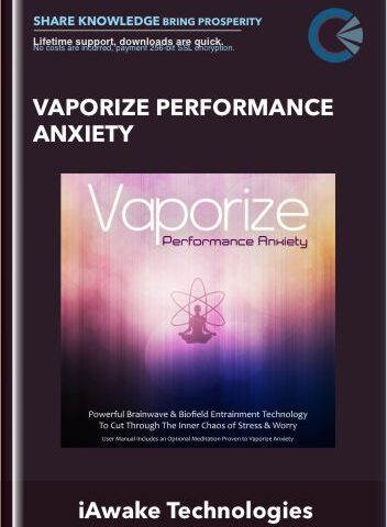 Vaporize Performance Anxiety – IAwake Technologies