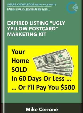 Expired Listing “Ugly Yellow Postcard” Marketing Kit – Mike Cerrone
