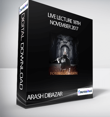 Arash Dibazar -Live Lecture 18th November 2017