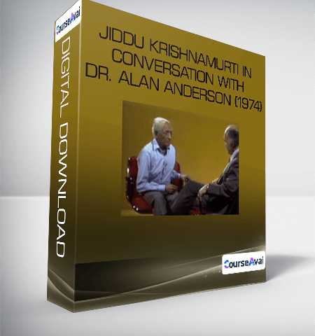 Jiddu Krishnamurti In Conversation With Dr. Alan Anderson (1974)