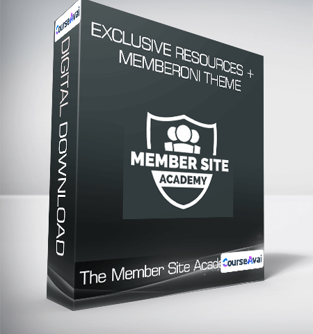 The Member Site Academy – Exclusive Resources + Memberoni Theme