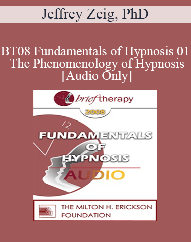 [Audio Only] BT08 Fundamentals Of Hypnosis 01 – The Phenomenology Of Hypnosis – Jeffrey Zeig, PhD