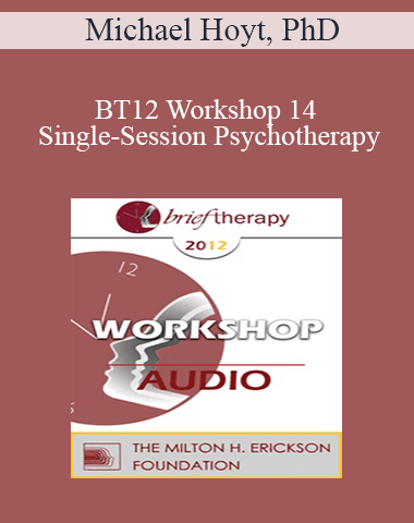 [Audio] BT12 Workshop 14 – Single-Session Psychotherapy: Enhancing One-Meeting Potentials – Michael Hoyt, PhD