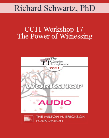 [Audio] CC11 Workshop 17 – The Power Of Witnessing: Working Internally With One Partner While The Other Watches – Richard Schwartz, PhD